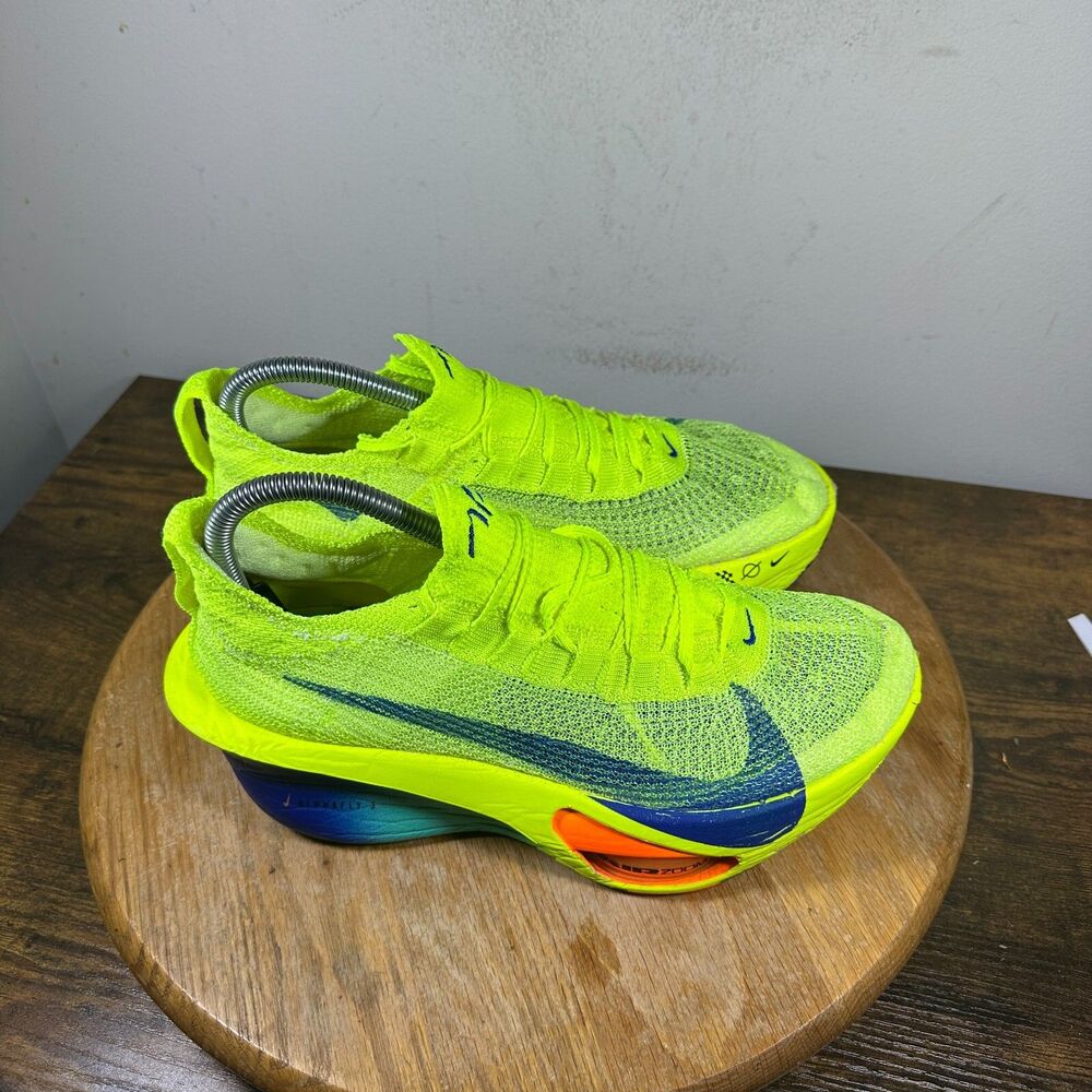 Nike Air Zoom Alphafly NEXT% 3 Fast Pack  Volt Women's Size 8.5 Shoe FD8315-700
